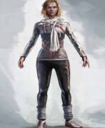 Galina Voronina Cosplay Real Leather Jacket