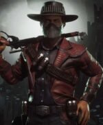 Game Mortal Kombat 11 Erron Black Leather Jacket