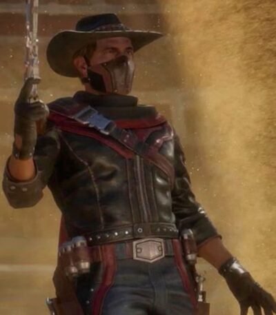 Game Mortal Kombat 11 Erron Black Leather Jacket