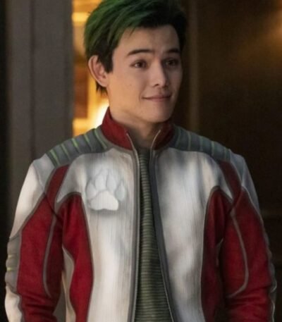 Gar Logan Titans Season 03 Leather Jacket