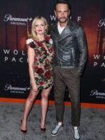 Garrett Briggs Wolf Pack S01 Black Biker Leather Jacket