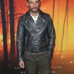 Garrett Briggs Wolf Pack S01 Black Biker Leather Jacket
