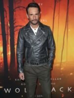 Garrett Briggs Wolf Pack S01 Black Biker Leather Jacket