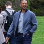 Gemini Man Will Smith Blue Cotton Jacket