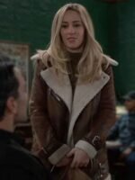 General Hospital Eden McCoy Shearling Jacket