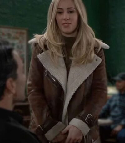 General Hospital Eden McCoy Shearling Jacket