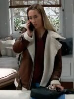 General Hospital Eden McCoy Shearling Jacket