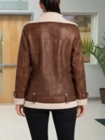 General Hospital Eden McCoy Shearling Jacket