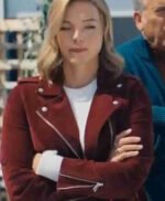 General Hospital Nina Reeves Maroon Jacket