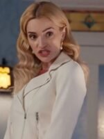 Georgia Miller Ginny And Georgia White Leather Jacket