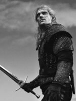 Geralt of Rivia Black Leather Jacket The Witcher