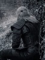 Geralt of Rivia Black Leather Jacket The Witcher