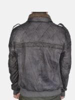 Ghost In The Shell Batou Leather Jacket