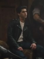 Ghosts 2021 S01 Crash Black Leather Jacket