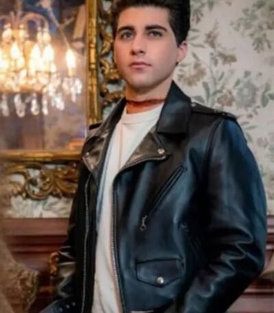 Ghosts 2021 S01 Crash Black Leather Jacket