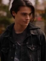 Ginny and Georgia Felix Mallard Black Denim Jacket