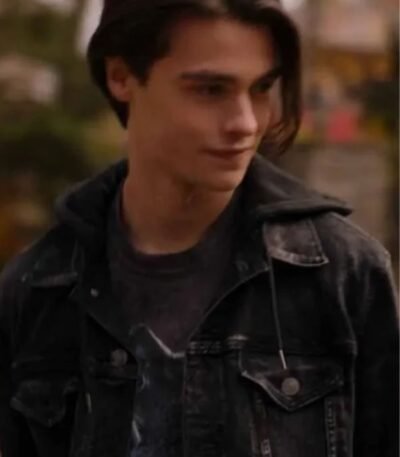 Ginny and Georgia Felix Mallard Black Denim Jacket