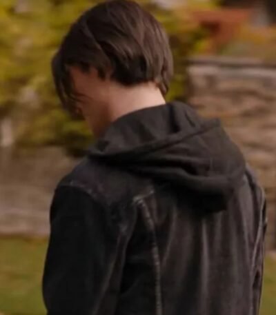Ginny and Georgia Felix Mallard Black Denim Jacket