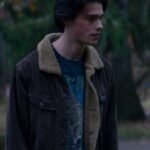 Ginny and Georgia Marcus Baker Shearling Collar Jacket