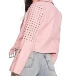 Girls5eva S02 Summer Dutkowsky Studded Pink Jacket