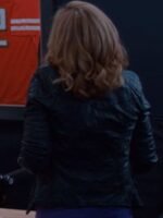 Glamorous 2023 Kim Cattrall Black Quilted Jacket