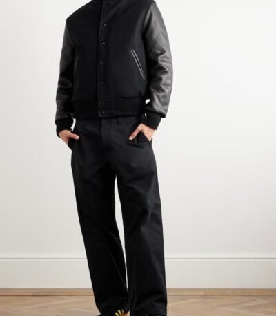 Golden Bear Varsity leather Jacket