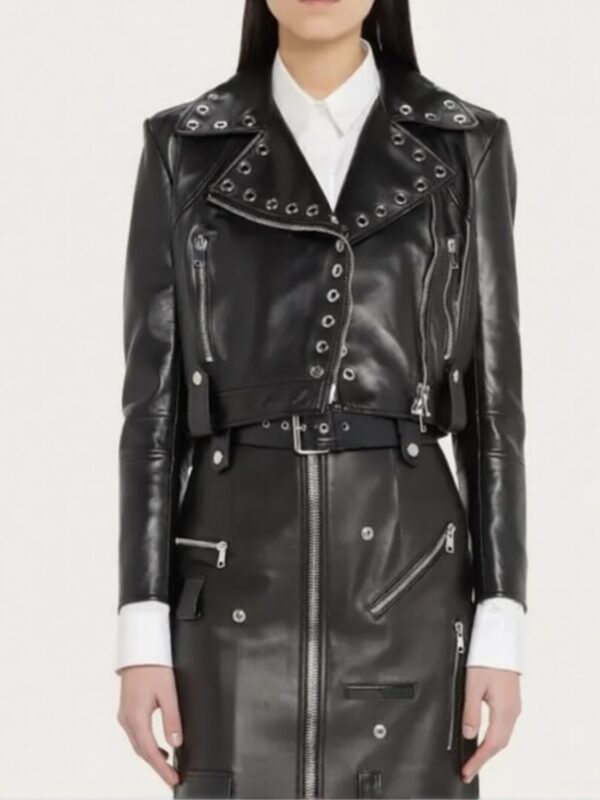 Good Morning Dany Garcia America Leather Jacket