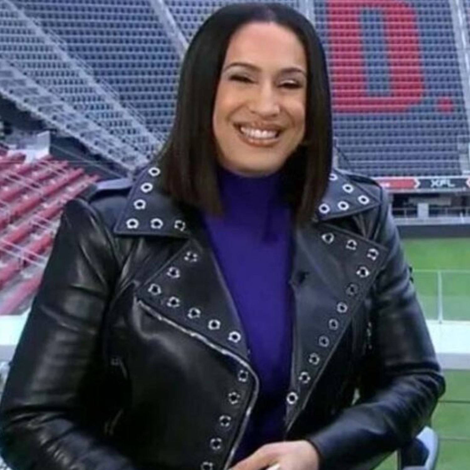 Good Morning Dany Garcia America Leather Jacket Good Morning Dany Garcia America Leather Jacket