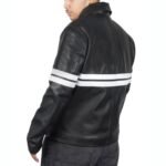 Good Will Hunting Matt Damon Black Leather Jacket