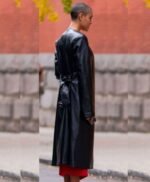 Gossip Girl Julien Calloway Black Trench Coat - Image 4