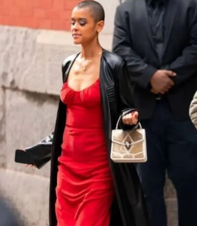 Gossip Girl Julien Calloway Black Trench Coat
