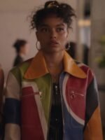 Gossip Girl Reboot S02 Zoya Lott Color Block Jacket