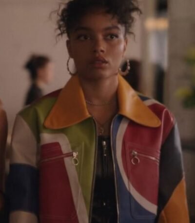 Gossip Girl Reboot S02 Zoya Lott Color Block Jacket