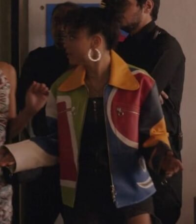 Gossip Girl Reboot S02 Zoya Lott Color Block Jacket
