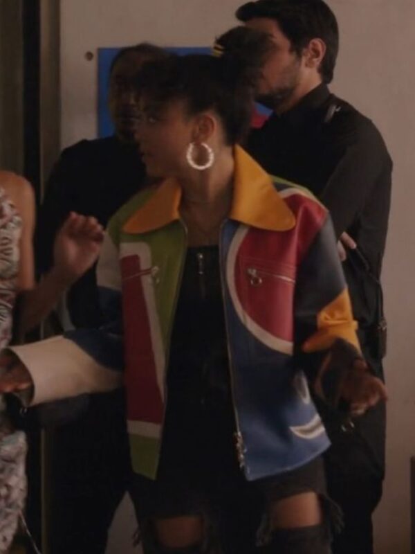 Gossip Girl Reboot S02 Zoya Lott Color Block Jacket
