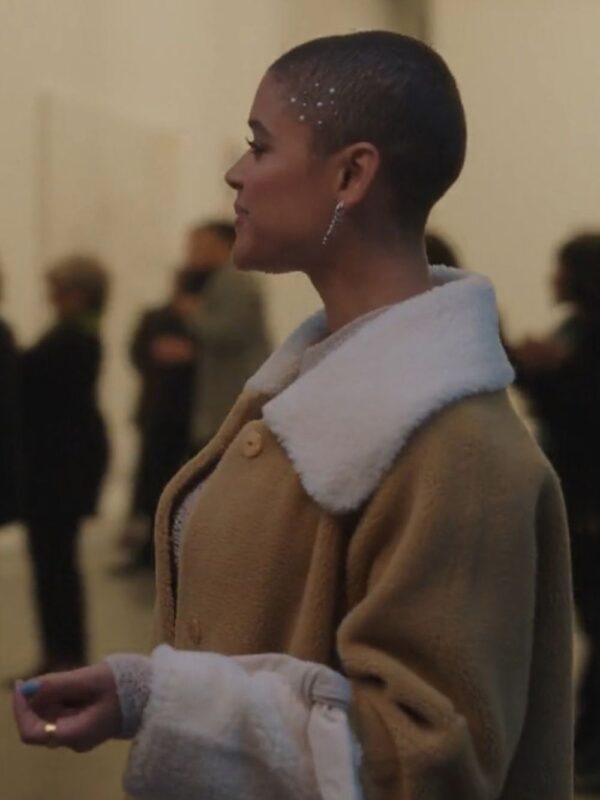 Gossip Girl S02 Jordan Alexander Shearling Coat