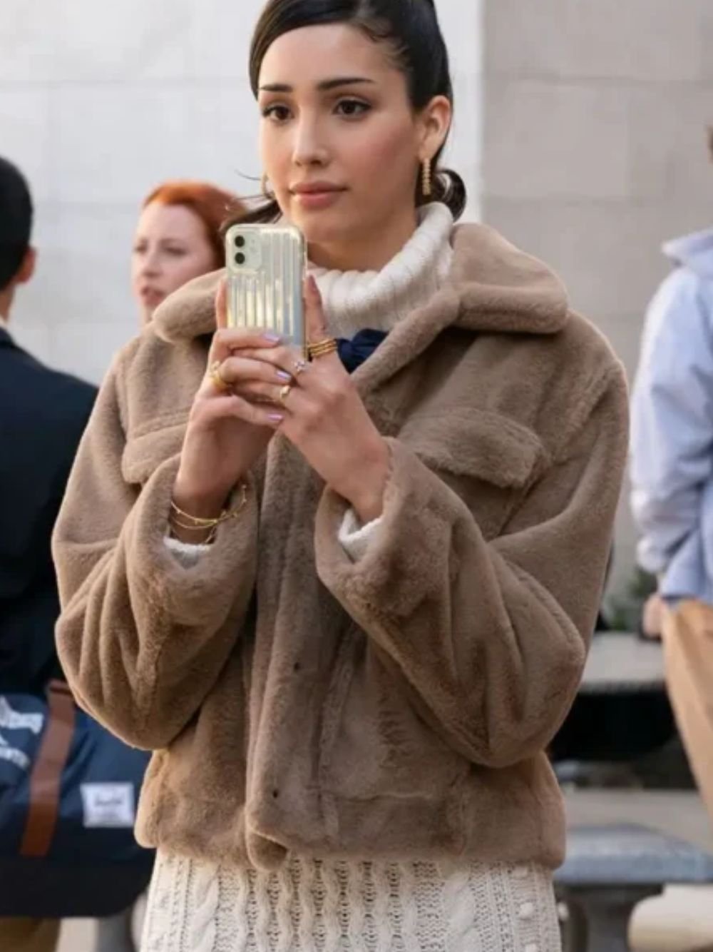 Gossip Girl Zión Moreno Fur Jacket Gossip Girl Zión Moreno Fur Jacket