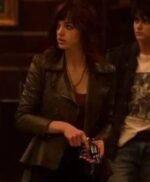 Gotham Knights 2023 Olivia Rose Keegan Brown Jacket