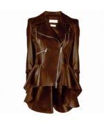 Gotham Knights 2023 Olivia Rose Keegan Brown Jacket