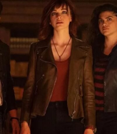 Gotham Knights 2023 Olivia Rose Keegan Brown Jacket
