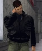 Grand Theft Auto GTA 3 Claude Leather Bomber Jacket