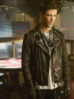 Grant Gustin The Flash Elseworlds Biker Leather Jacket