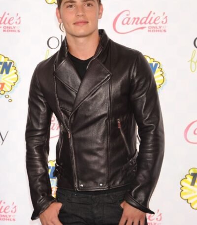 Gregg Sulkin Teen Choice Awards Leather Jacket