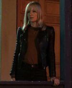 Gretchen Mol American Gigolo Black Leather Jacket