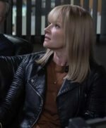 Gretchen Mol American Gigolo Black Leather Jacket