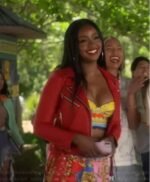 Grown-Ish S5 E9 Annika Red Leather Jacket