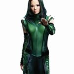 Guardians Of The Galaxy Mantis Green Leather Vest