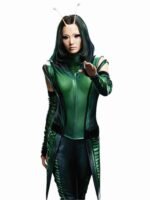 Guardians Of The Galaxy Mantis Green Leather Vest