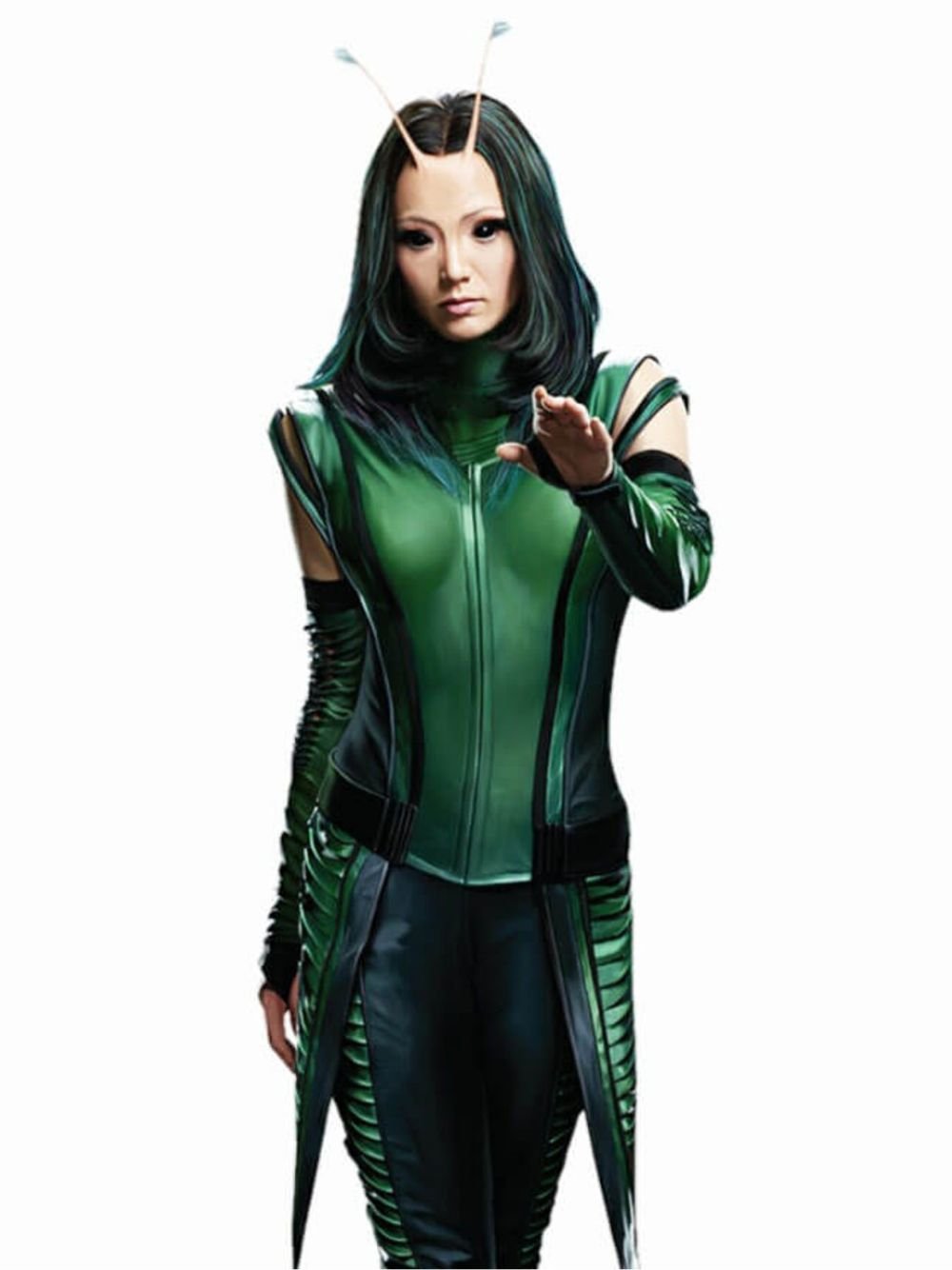 Guardians Of The Galaxy Mantis Green Leather Vest Guardians Of The Galaxy Mantis Green Leather Vest