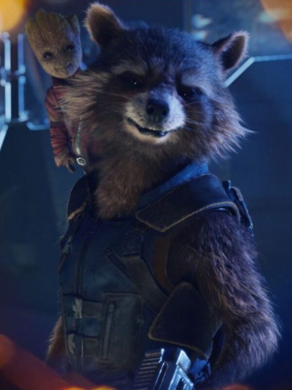 Guardians Of The Galaxy Vol 2 Leather Vest Rocket Raccoon